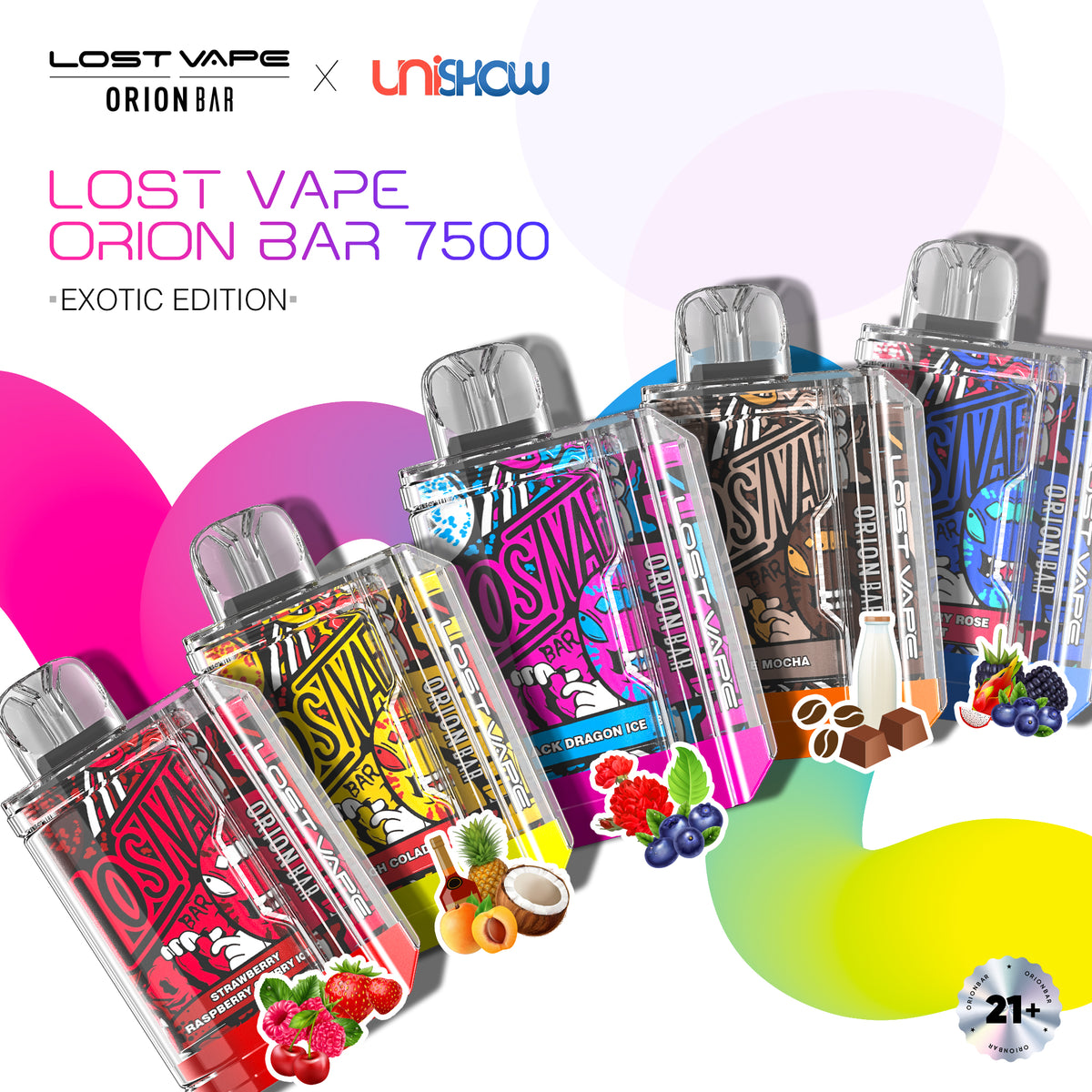 Lost Vape Orion Bar x UNISHOW Exclusive 