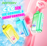 ARTERY CL6 Sweet & Ice Control Disposable Device - 50000 Puffs