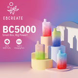 EBCREATE BC5000 Rechargeable Disposable Device 650mAh – 5000 Puffs