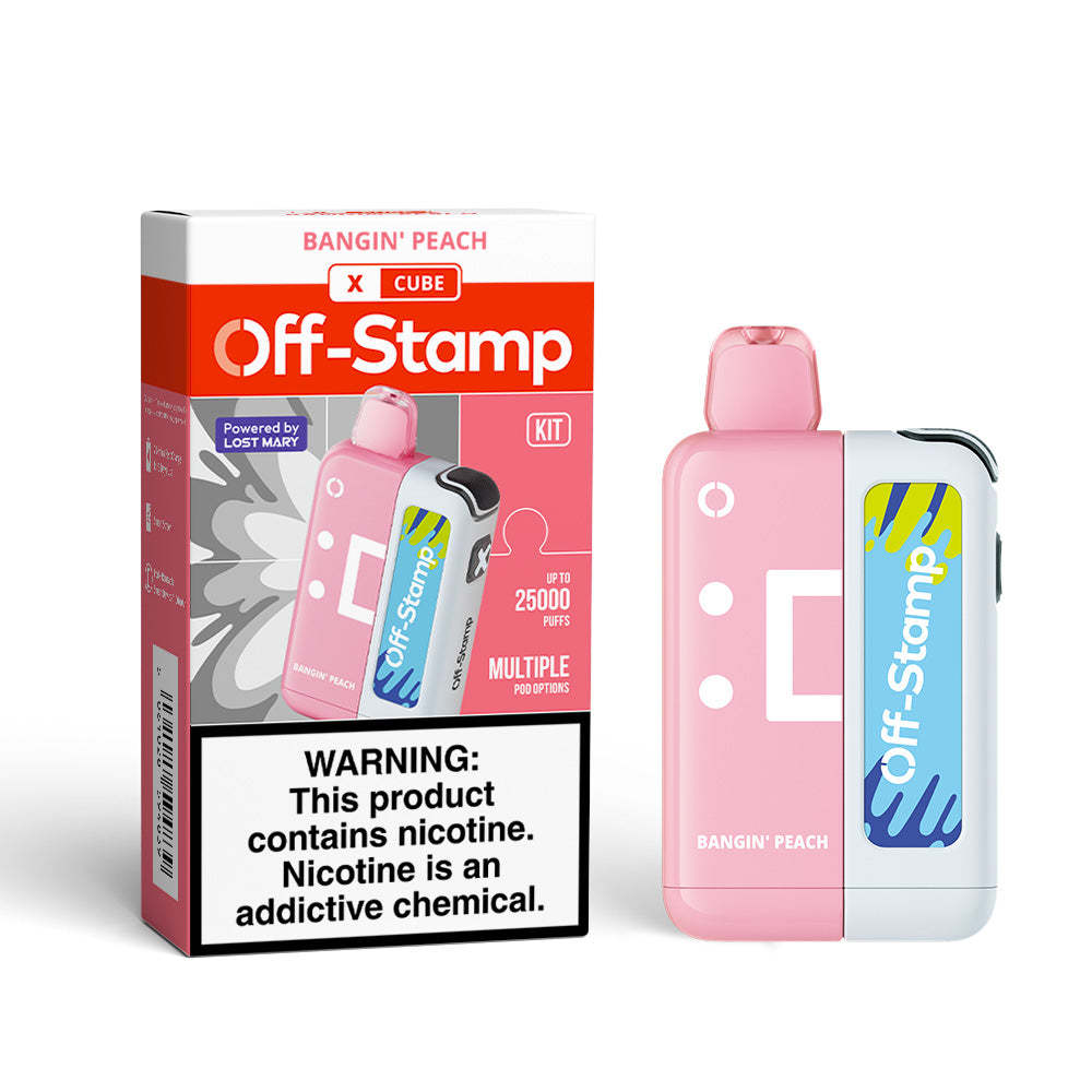 Off-Stamp X-CUBE 25K Disposable KIT Powered By LOST MARY – 25000 Puffs