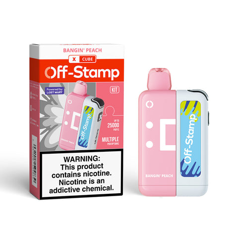 Off-Stamp X-CUBE 25K Disposable KIT Powered By LOST MARY – 25000 Puffs