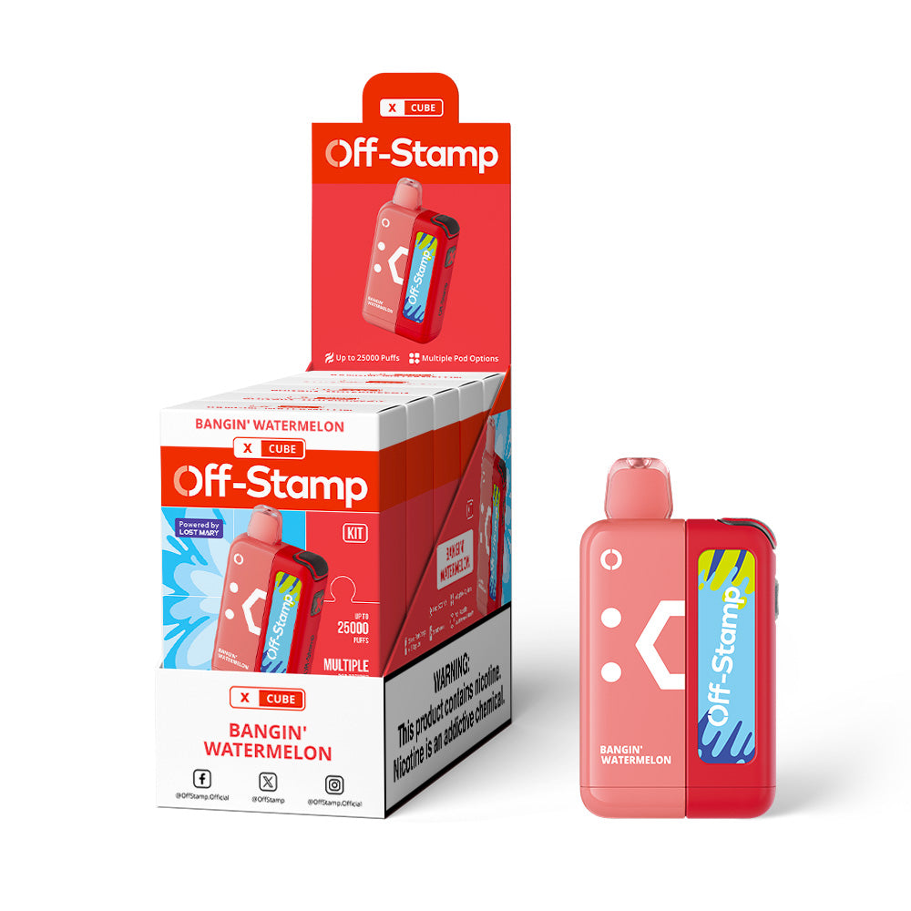 Off-Stamp X-CUBE 25K Disposable KIT Powered By LOST MARY – 25000 Puffs