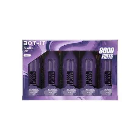 BOT-IT 8000 Pocket Size Edition Rechargeable Disposable Device – 8000 Puffs [BUY 10 BOXES GET 2 FREE] BOT-IT BOT-IT 8000 Pocket Size Edition Rechargeable Disposable Device – 8000 Puffs [BUY 10 BOXES GET 2 FREE]