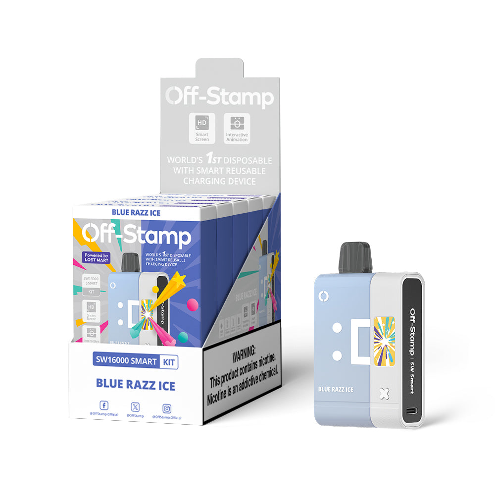 Off-Stamp SW16000 Smart Disposable Kit Powered By LOST MARY – 16000 Puffs