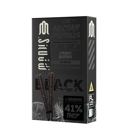 MODUS Black Live Nectar THC-P 1g Pre Rolls - 2 Count