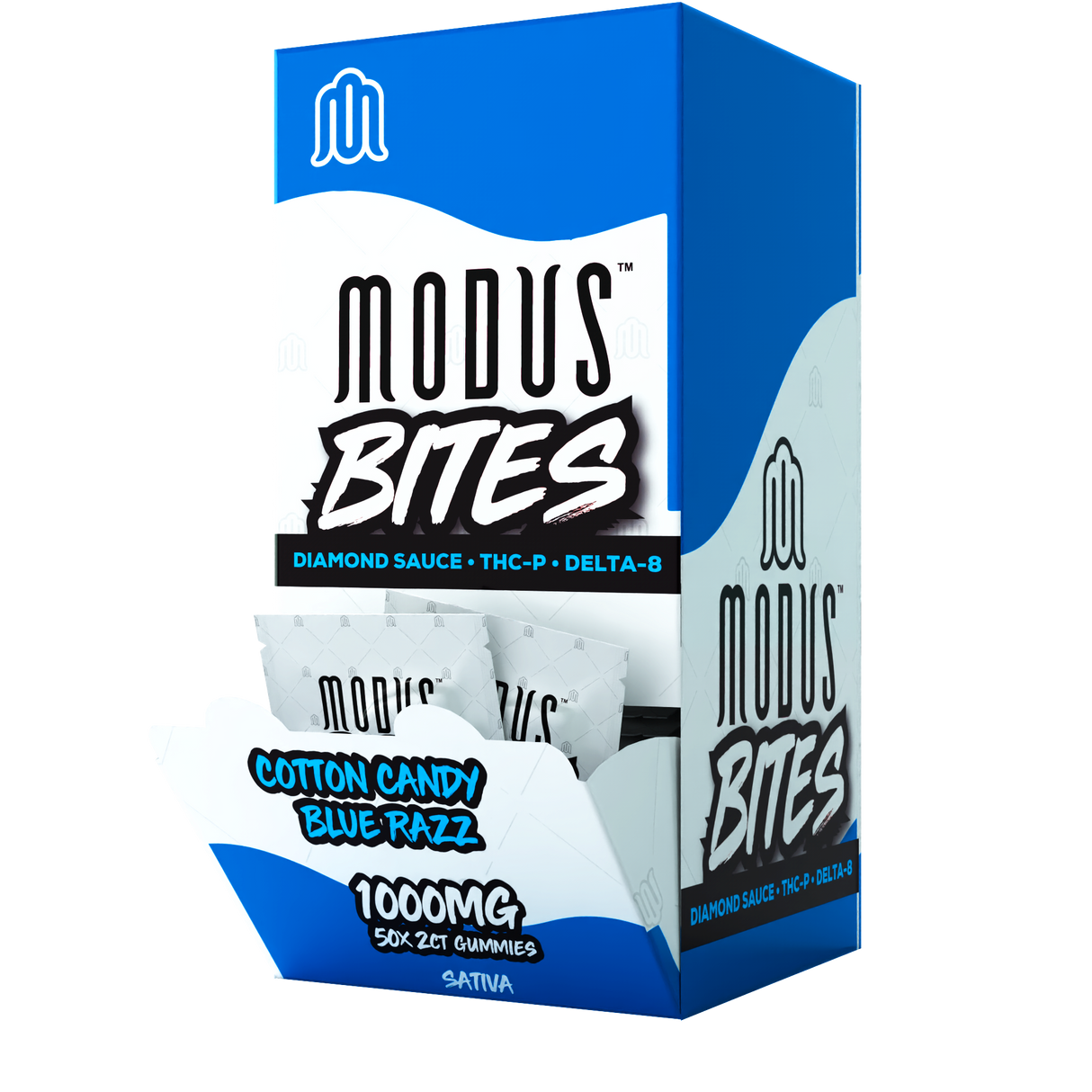 MODUS BITES Gummies 500mg - 50 Pack Display