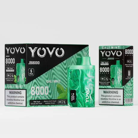 Yovo JB8000 Smart Disposable – 8000 Puffs [BUY 5 BOXES GET 1 FREE] Yovo Yovo JB8000 Smart Disposable – 8000 Puffs [BUY 5 BOXES GET 1 FREE]