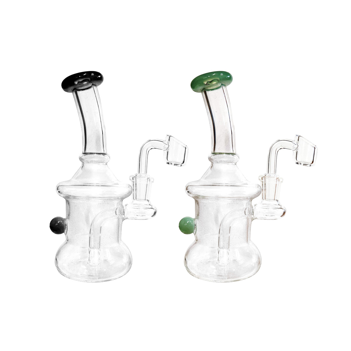 6.5″ Clear Glass Water Pipe