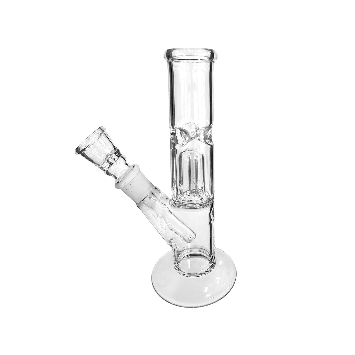 8.5" Clear Glass Water Pipe