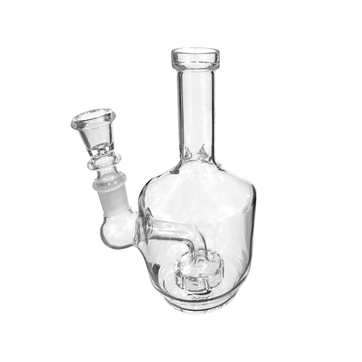 6" Clear Glass Water Pipe