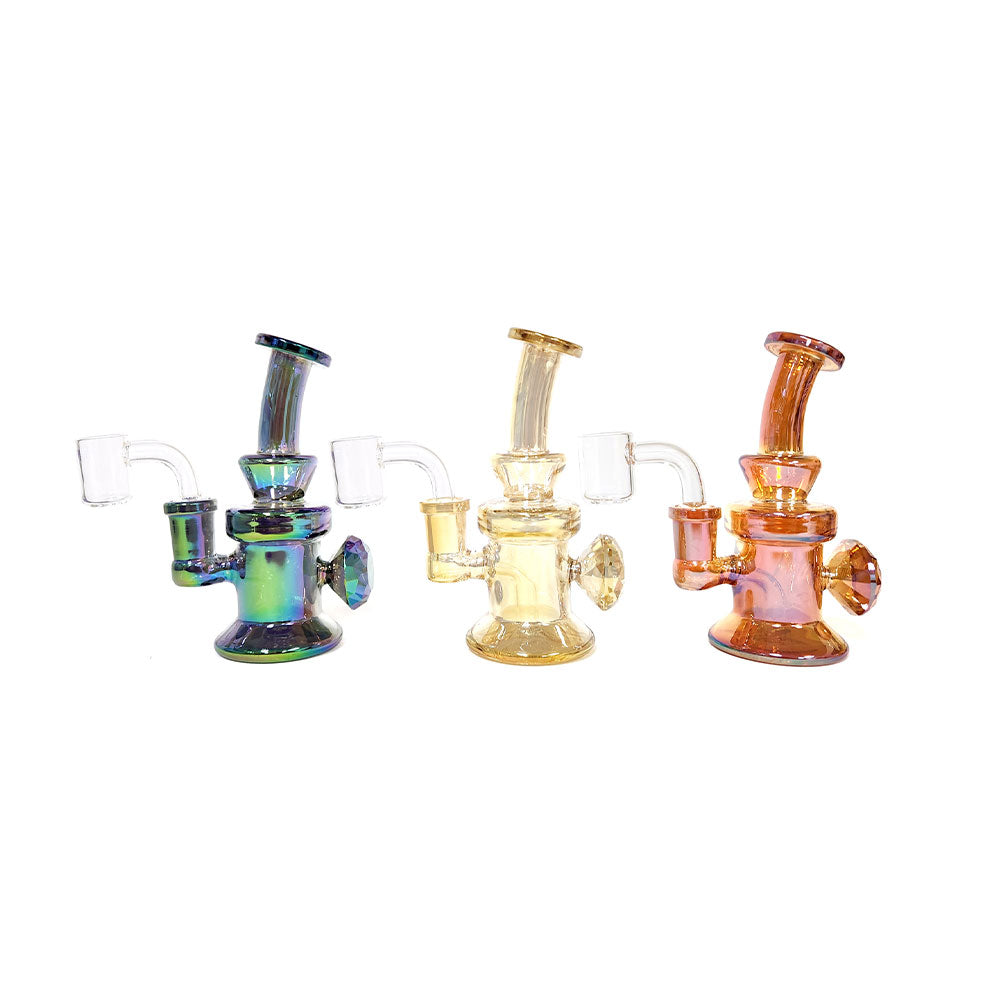5″ Colored Mini Glass Water Pipe