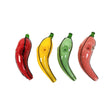 5″ Colored Pepper Glass Pipe Unishowinc 5″ Colored Pepper Glass Pipe