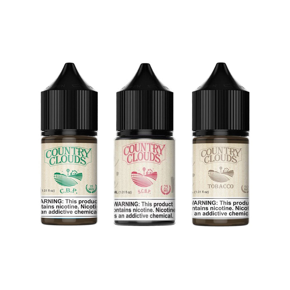 Country Clouds Nic-Salt 30ML E-Liquid