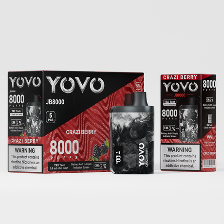 Yovo JB8000 Smart Disposable – 8000 Puffs [BUY 5 BOXES GET 1 FREE] Yovo Yovo JB8000 Smart Disposable – 8000 Puffs [BUY 5 BOXES GET 1 FREE]