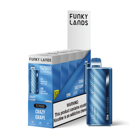 FUNKY LANDS Ti7000 Glary Edition Disposable – 7000 Puffs FUNKY LANDS FUNKY LANDS Ti7000 Glary Edition Disposable – 7000 Puffs