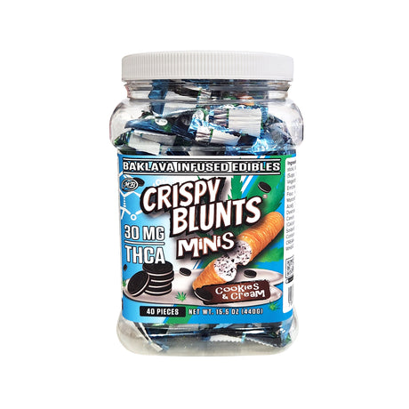 STNR CREATIONS Crispy Blunts Minis 30MG THCA Stick (40pcs/Display)