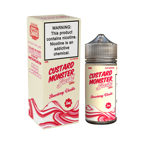 Custard Monster Swirl Edition 100ML E-Liquid By Jam Monster