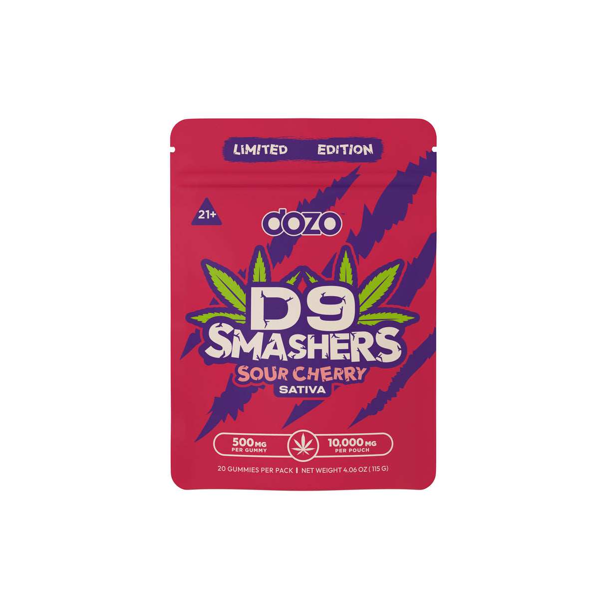 DOZO D9 Smashers Gummies 10000MG 20CT