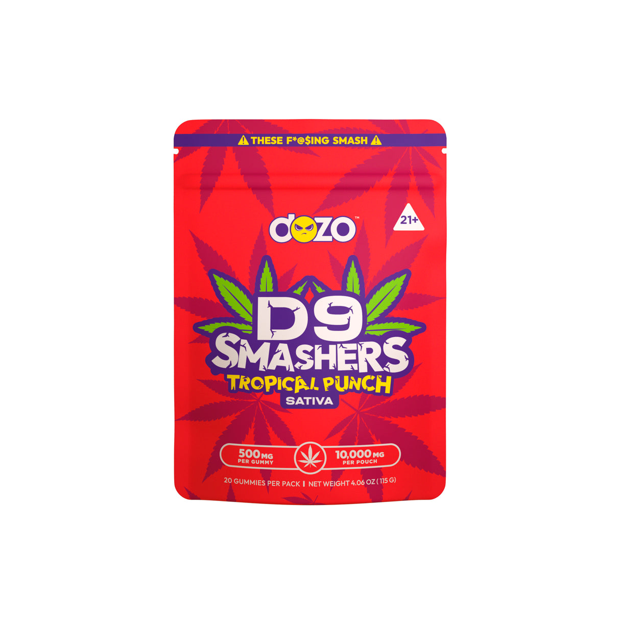 DOZO D9 Smashers Gummies 10000MG 20CT