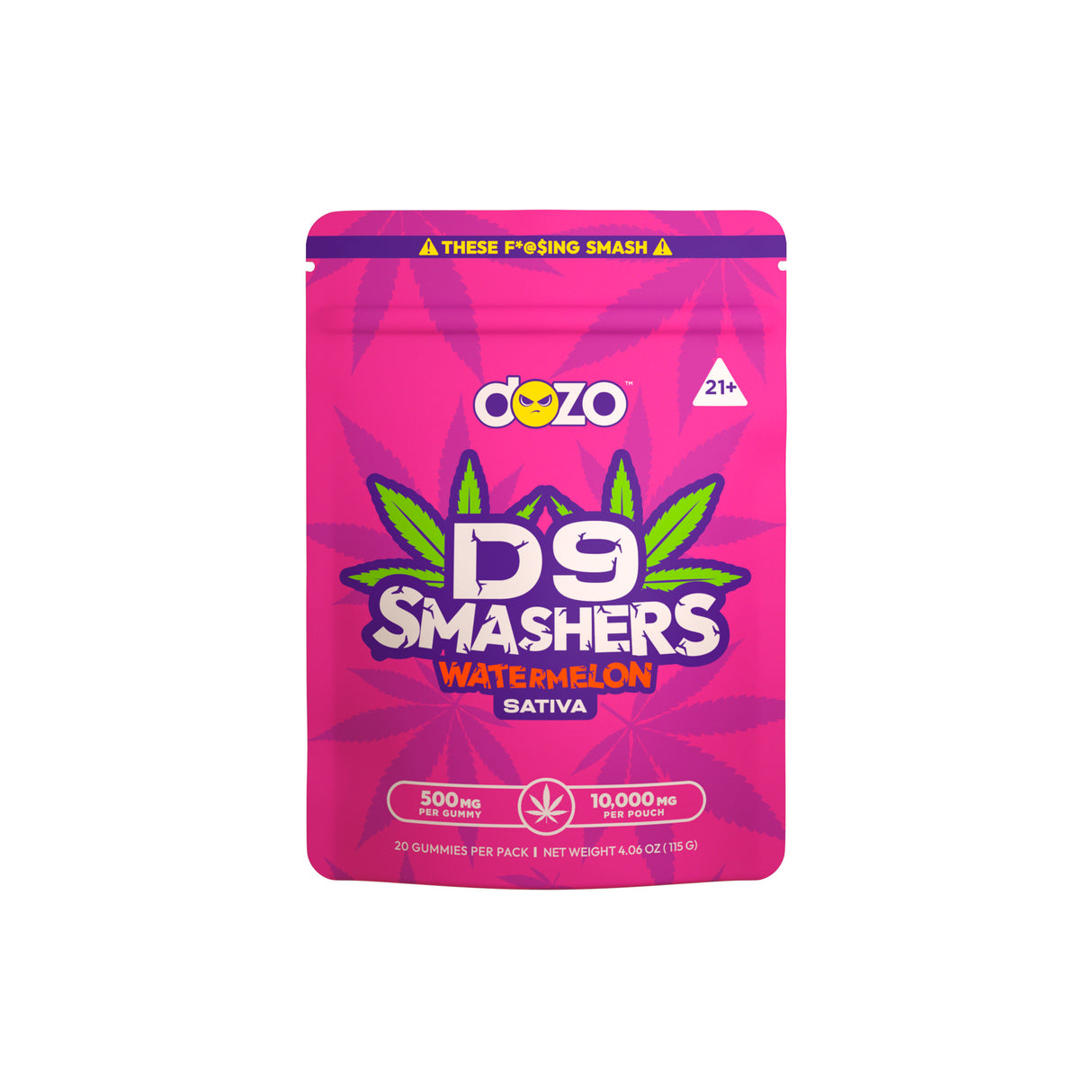 DOZO D9 Smashers Gummies 10000MG 20CT