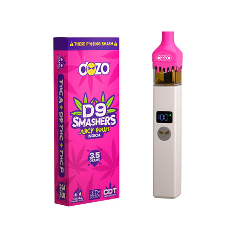 DOZO D9 Smashers THCA D9 THC THCP Disposable 3.5G