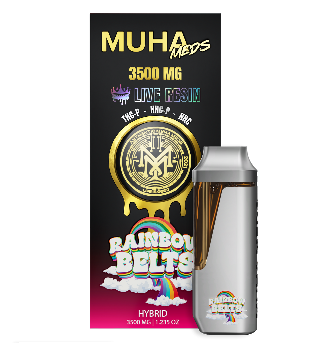 MUHA MEDS Live Resin 3.5g Disposable