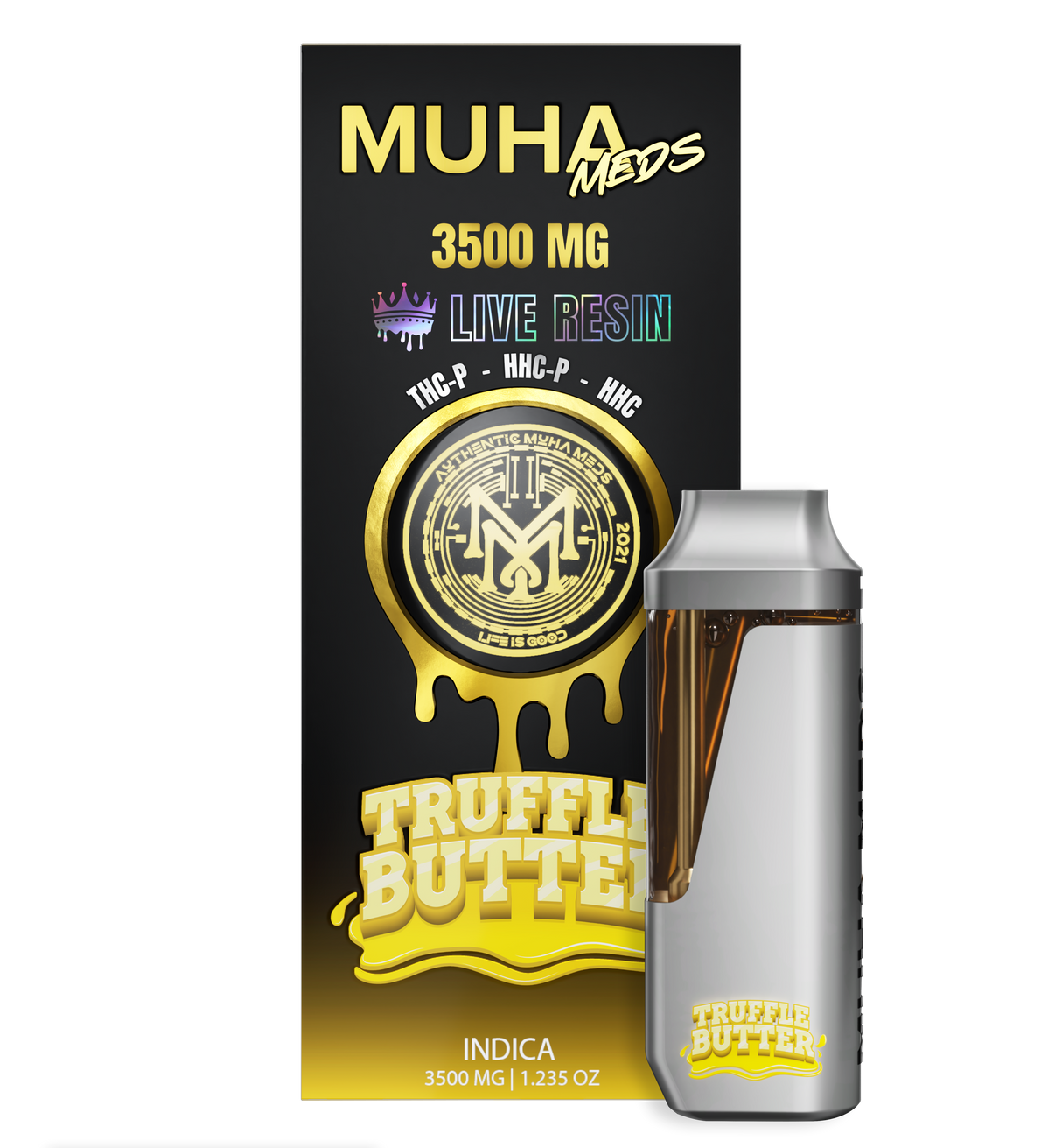 MUHA MEDS Live Resin 3.5g Disposable