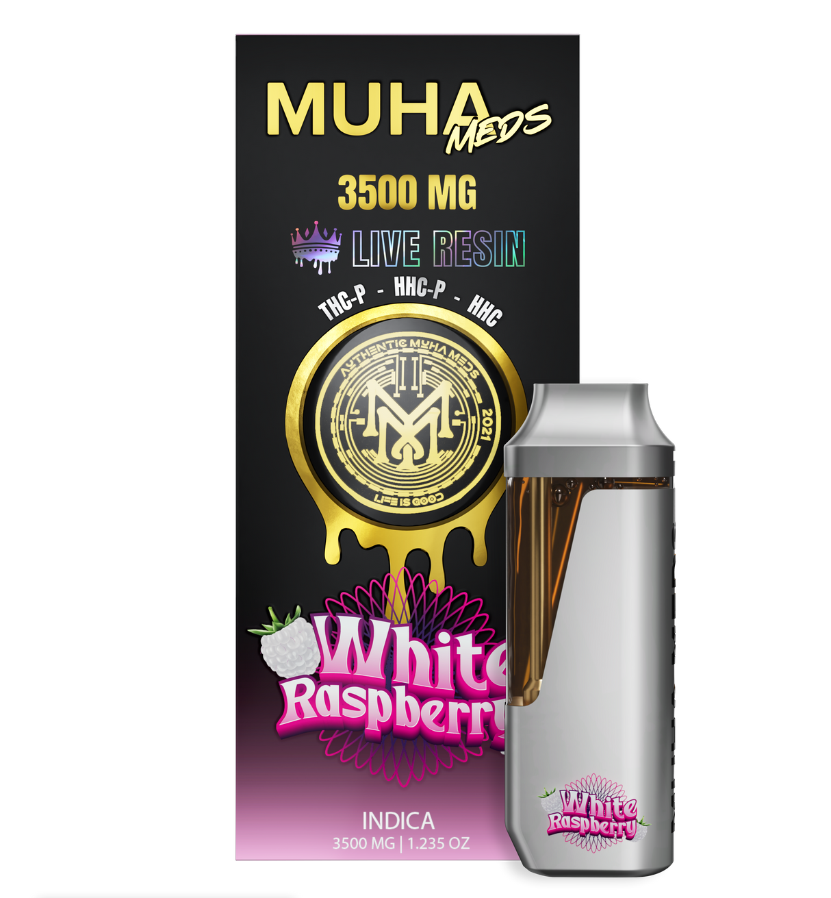 MUHA MEDS Live Resin 3.5g Disposable