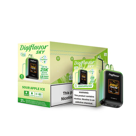 Digiflavor SKY 25K Powered By GEEK BAR Disposable Device – 25000 Puffs