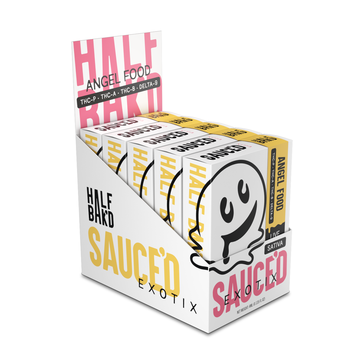 HALF BAK'D Live Sauce Exotic Collection - 4g Disposable