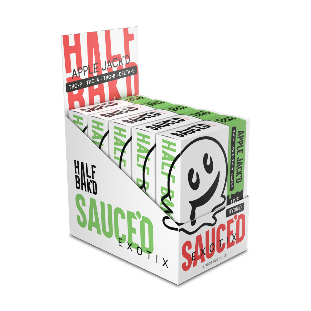 HALF BAK'D Live Sauce Exotic Collection - 4g Disposable