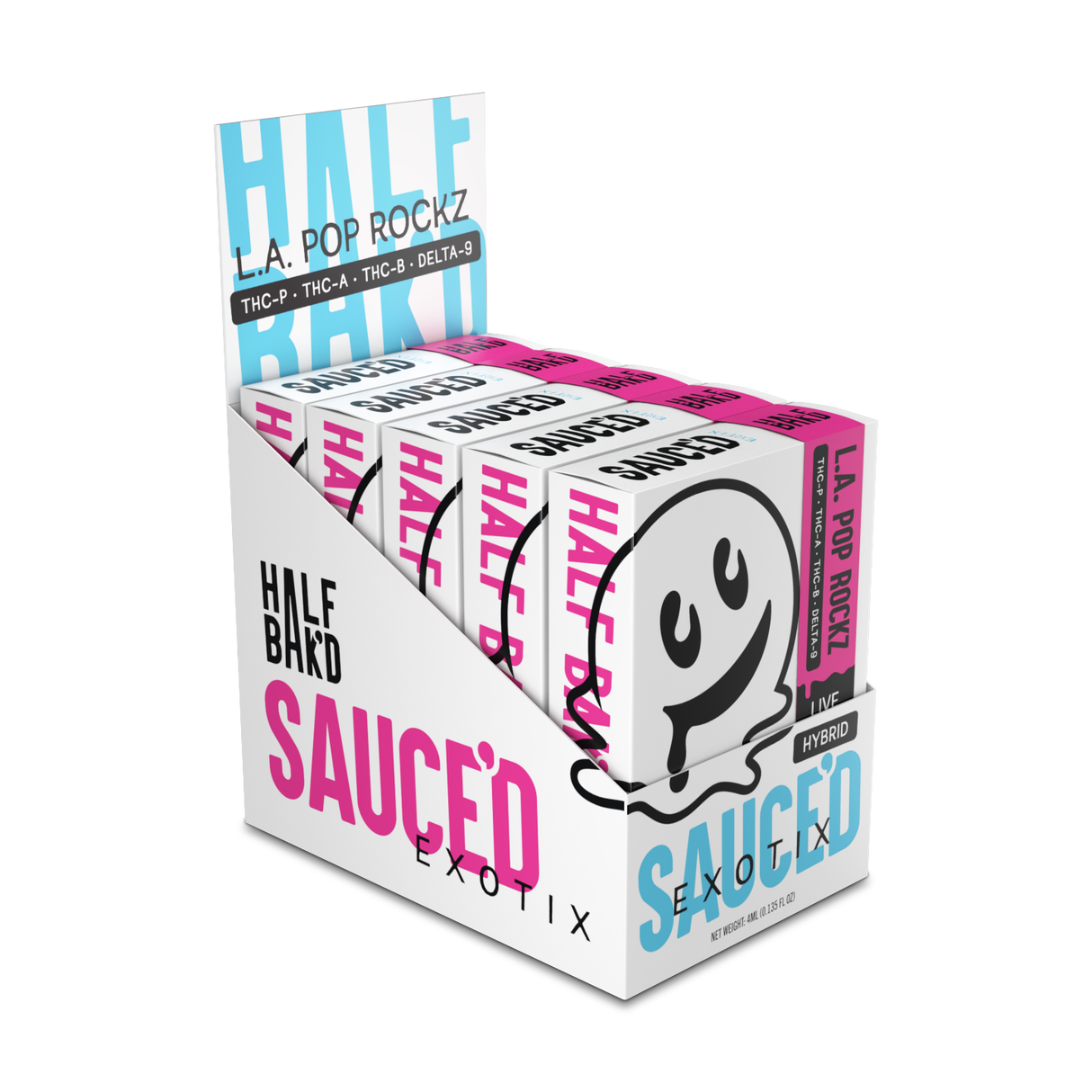 HALF BAK'D Live Sauce Exotic Collection - 4g Disposable