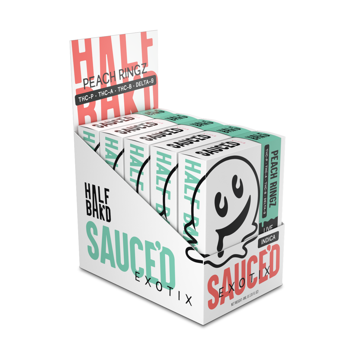 HALF BAK'D Live Sauce Exotic Collection - 4g Disposable