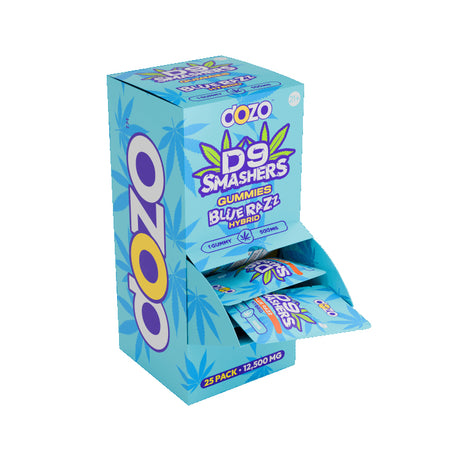 Dozo D9 Smashers Single Gummy 500mg 25pack/display 12500MG