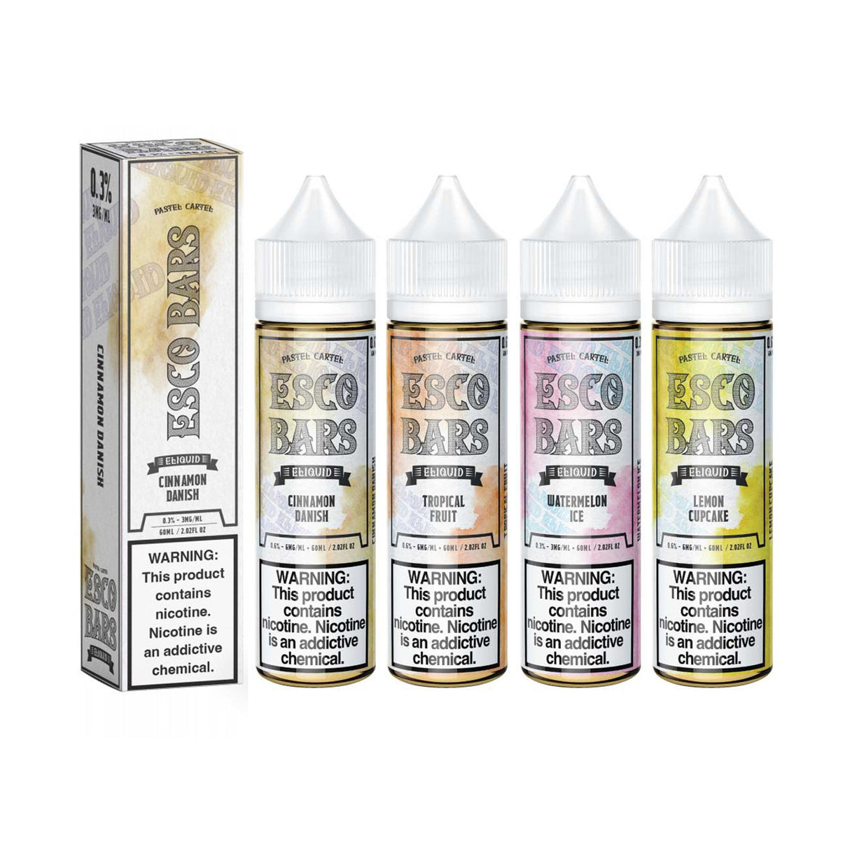 ESCO BARS Synthetic Nicotine E-Liquid 60ML