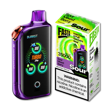 FASTA Burrst 35000 Disposable Device – 35000 Puffs