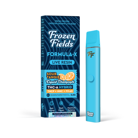 Frozen Fields Formula-X THC-A Liquid Diamonds Live Resin  - 3.5g Disposable