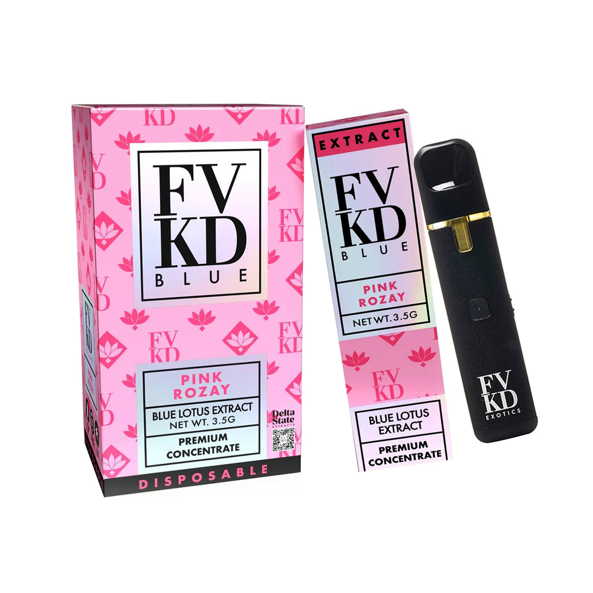 FVKD Blue Lotus Extract Premium Concentrate Disposable 3.5G