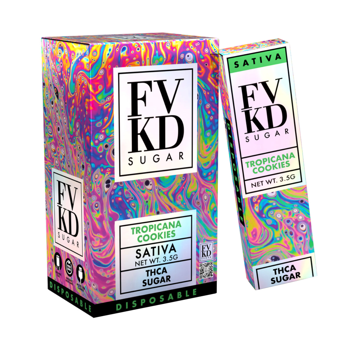 FVKD Exotics THCA Sugar Disposable 3.5G