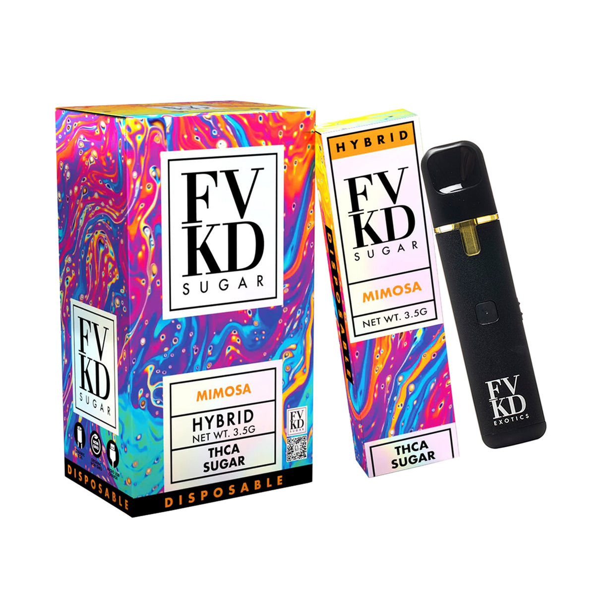 FVKD Exotics THCA Sugar Disposable 3.5G