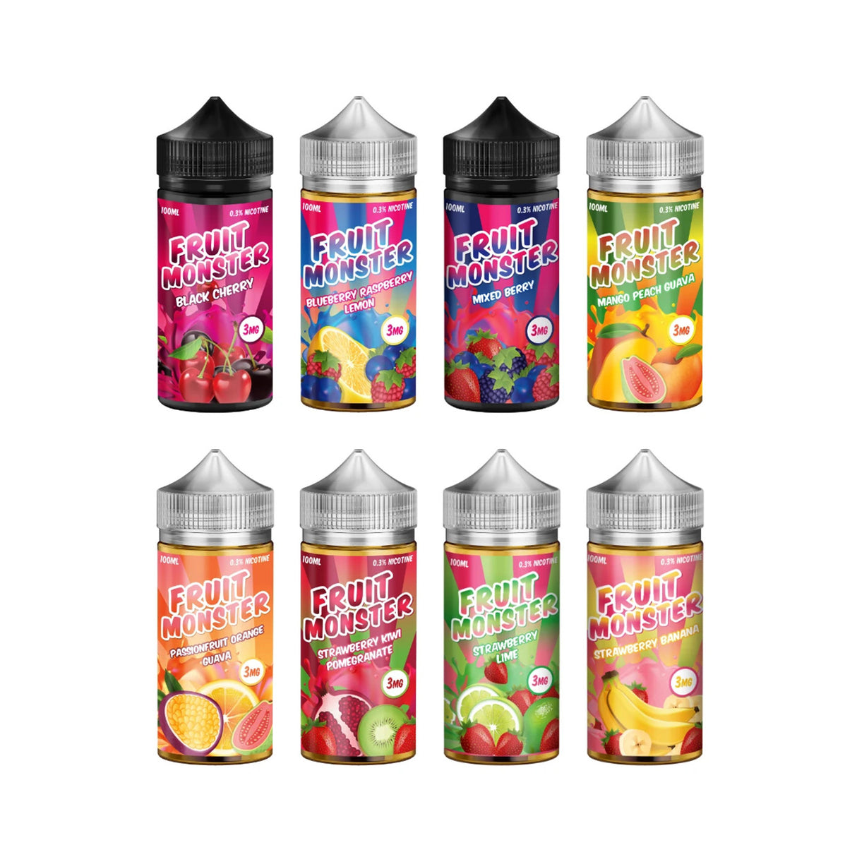 Fruit Monster 100ML E-Juice By Jam Monster