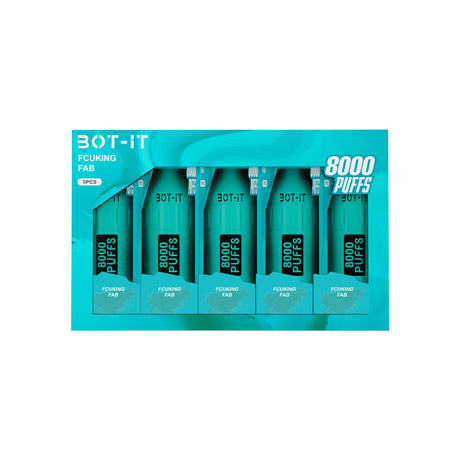 BOT-IT 8000 Pocket Size Edition Rechargeable Disposable Device – 8000 Puffs [BUY 10 BOXES GET 2 FREE] BOT-IT BOT-IT 8000 Pocket Size Edition Rechargeable Disposable Device – 8000 Puffs [BUY 10 BOXES GET 2 FREE]