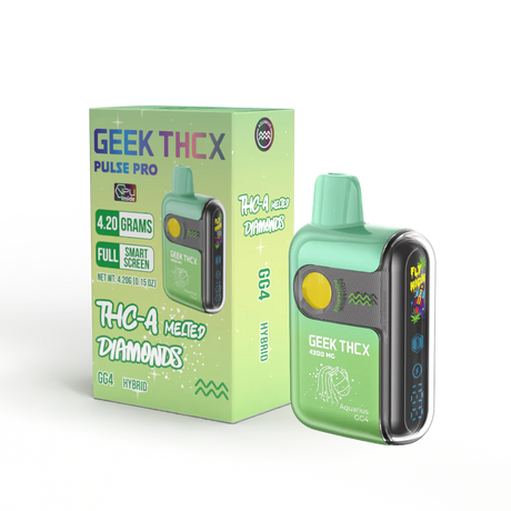 GEEK THCX Pulse Pro THC-A Melted Diamonds Rechargeable Disposable 4.2G