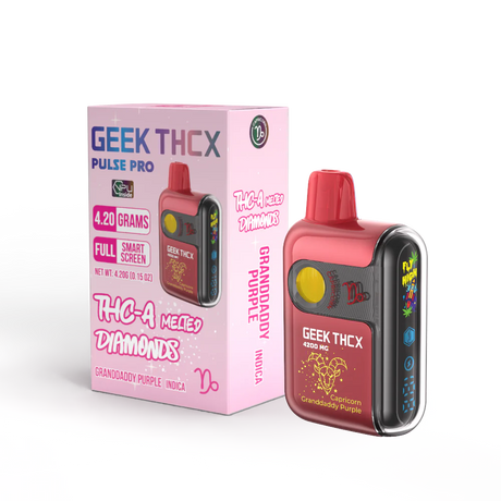 GEEK THCX Pulse Pro THC-A Melted Diamonds Rechargeable Disposable 4.2G