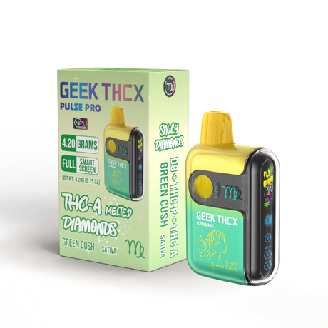 GEEK THCX Pulse Pro THC-A Melted Diamonds Rechargeable Disposable 4.2G