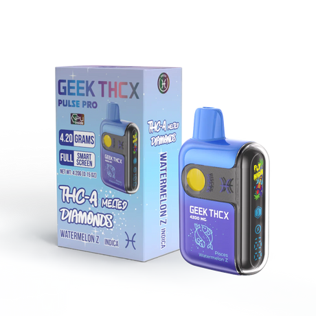 GEEK THCX Pulse Pro THC-A Melted Diamonds Rechargeable Disposable 4.2G