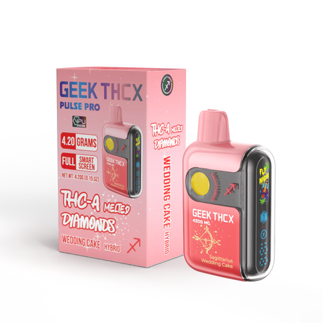 GEEK THCX Pulse Pro THC-A Melted Diamonds Rechargeable Disposable 4.2G