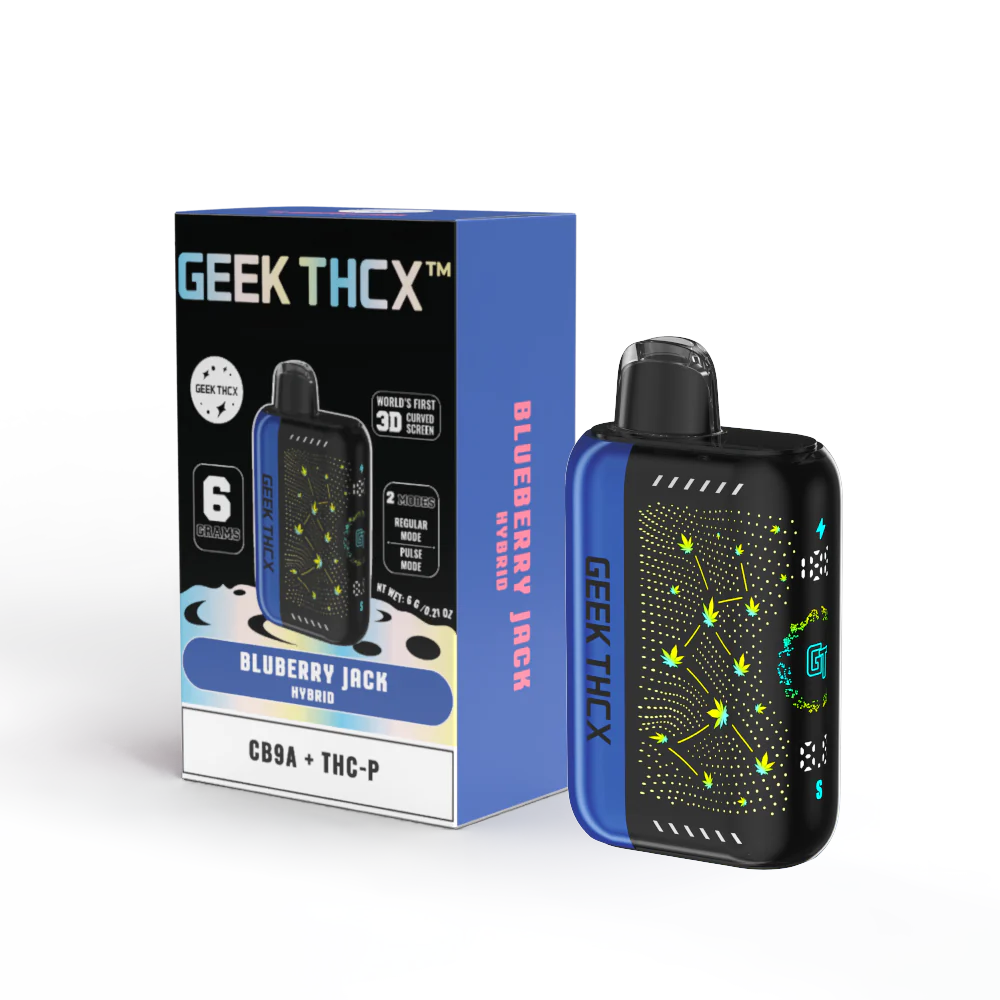 GEEK THCX Pulse X CB9A + THC-P 6g Disposable Device