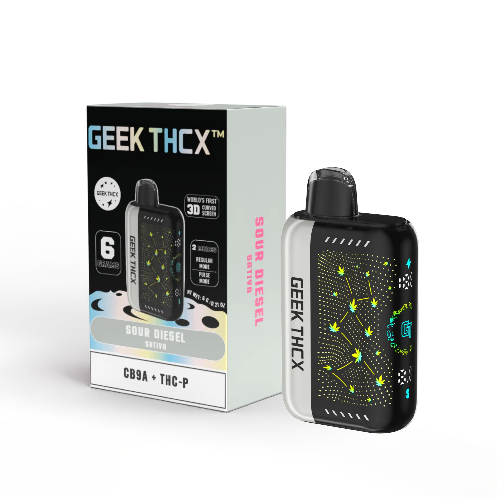 GEEK THCX Pulse X CB9A + THC-P 6g Disposable Device