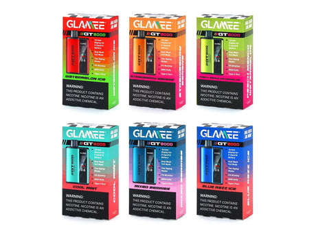 GLAMEE GT8000 Disposable Device – 8000 Puffs [BUY 5 BOXES GET 1 FREE] GLAMEE GLAMEE GT8000 Rechargeable Disposable Device – 8000 Puffs [BUY 5 BOXES GET 1 FREE]